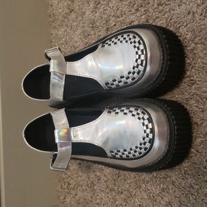 HOLOGRAPHIC Demonia Creepers sz 7